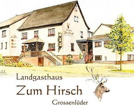 Hotel- Restaurant Zum Hirsch Grossenlueder Екстер'єр фото